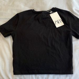 Black Zara baby tee!